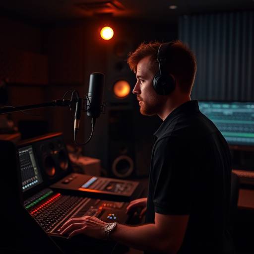 Jaxon Reed, a recording engineer and producer at Celestial Sounds Studio