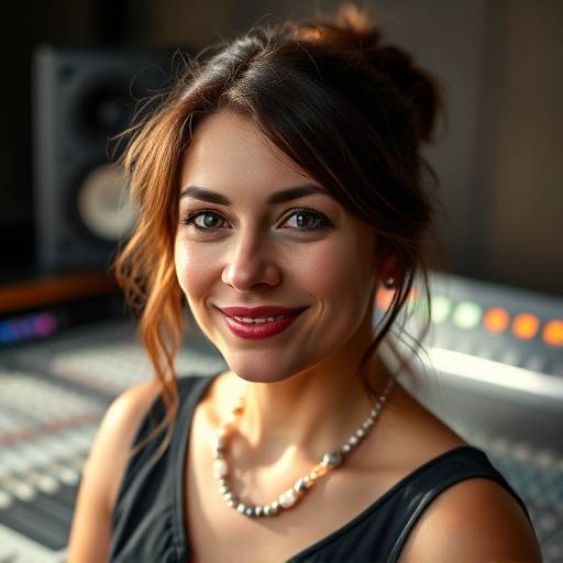Serena Vega, a mixing and mastering engineer at Celestial Sounds Studio
